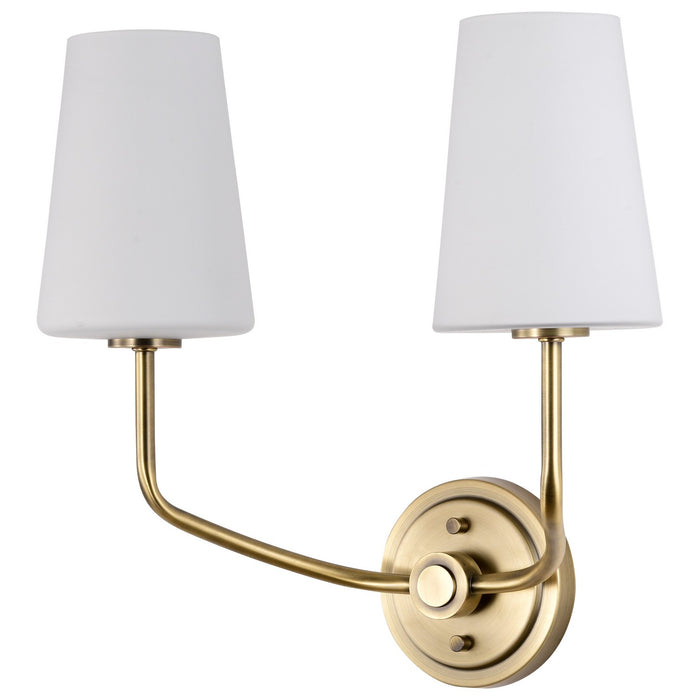 Nuvo Lighting - 60-7882 - Two Light Wall Sconce - Cordello - Vintage Brass