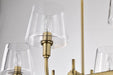 Nuvo Lighting - 60-7887 - Six Light Island Pendant - Brookside - Vintage Brass