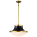 Nuvo Lighting - 60-7908 - Three Light Pendant - Lafayette - Matte Black