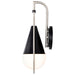 Nuvo Lighting - 60-7911 - One Light Wall Sconce - Admiral - Matte Black