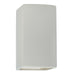 Justice Designs - CER-5950-MAT - Wall Sconce - Ambiance - Matte White