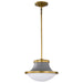 Nuvo Lighting - 60-7917 - One Light Pendant - Lafayette - Matte Gray
