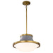 Nuvo Lighting - 60-7918 - Three Light Pendant - Lafayette - Matte Gray
