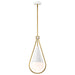 Nuvo Lighting - 60-7923 - One Light Pendant - Admiral - Matte White