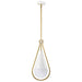 Nuvo Lighting - 60-7923 - One Light Pendant - Admiral - Matte White
