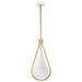 Nuvo Lighting - 60-7923 - One Light Pendant - Admiral - Matte White