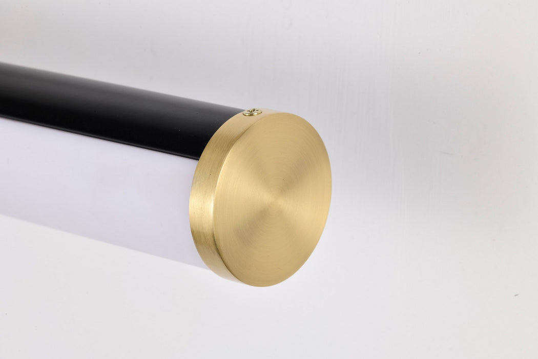 Nuvo Lighting - 62-1539 - LED Vanity - Solano - Matte Black