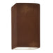 Justice Designs - CER-5950-RRST-LED1-1000 - LED Wall Sconce - Ambiance - Real Rust