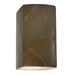 Justice Designs - CER-5950-SLTR - Wall Sconce - Ambiance - Tierra Red Slate