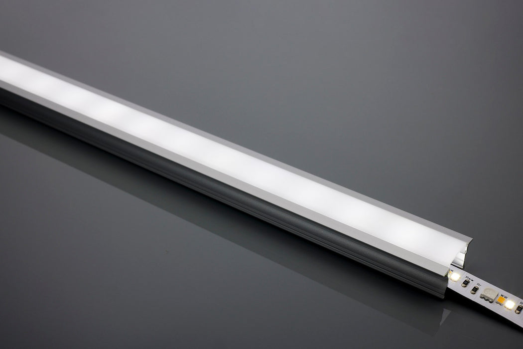 Nuvo Lighting - 64-150 - Tapechan/Deep/Rec/16' - Silver