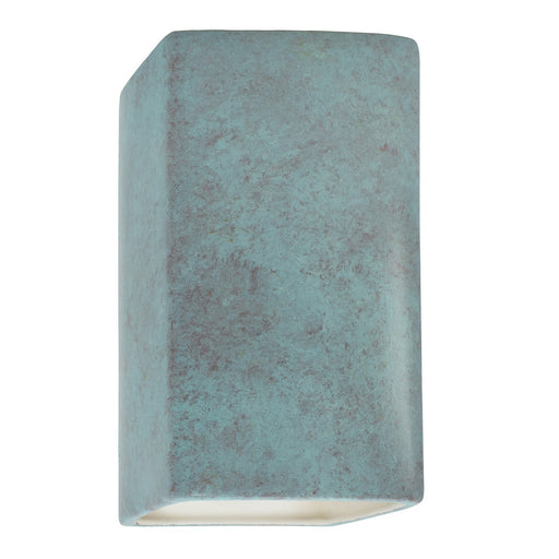 Justice Designs - CER-5950W-PATV-LED1-1000 - LED Wall Sconce - Ambiance - Verde Patina