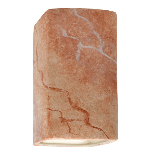 Justice Designs - CER-5950W-STOA - Wall Sconce - Ambiance - Agate Marble