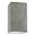Justice Designs - CER-5950W-TRAM - Wall Sconce - Ambiance - Mocha Travertine