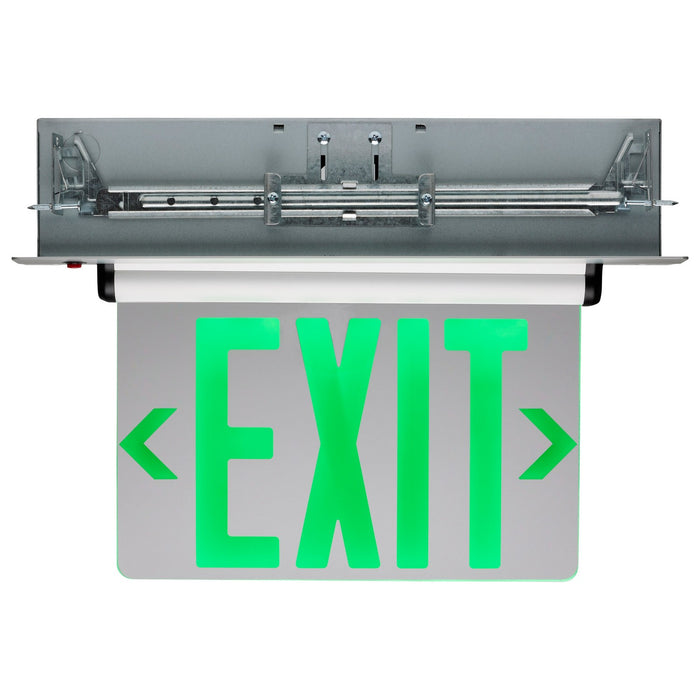 Nuvo Lighting - 67-115 - LED Exit Sign - Silver