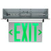 Nuvo Lighting - 67-115 - LED Exit Sign - Silver