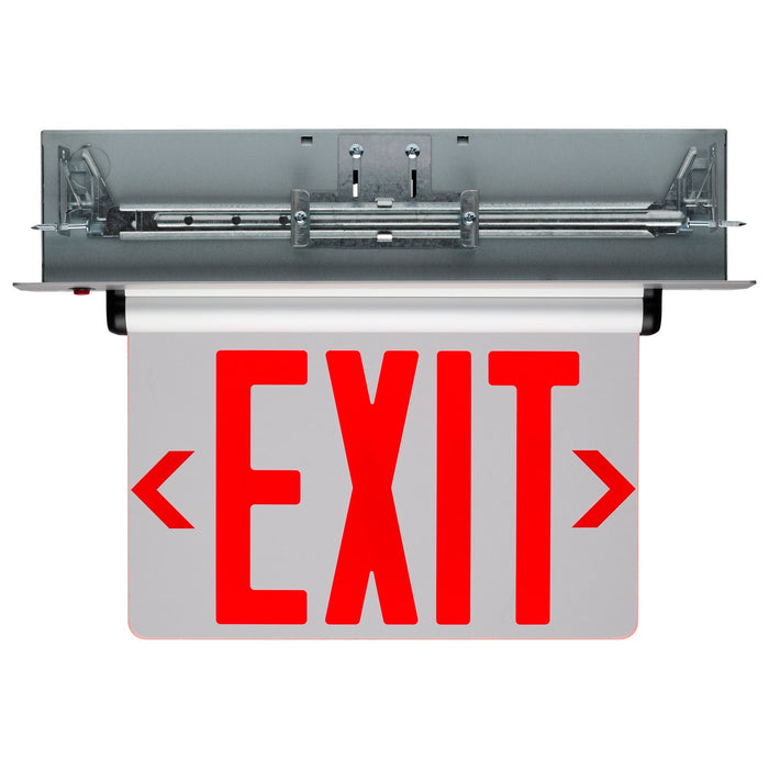 Nuvo Lighting - 67-117 - LED Exit Sign - Silver