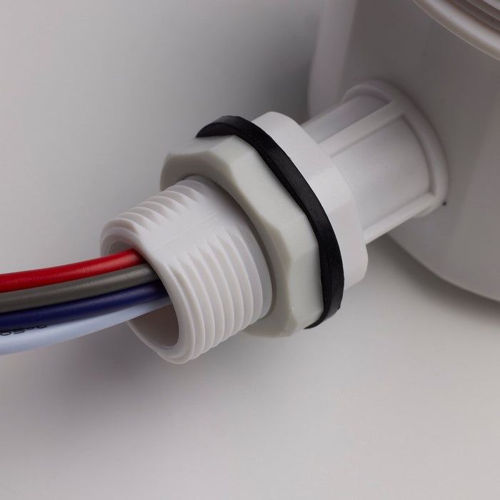 Nuvo Lighting - 86-202R - Add-On Microwave Sensor for High Bay Fixtures - White