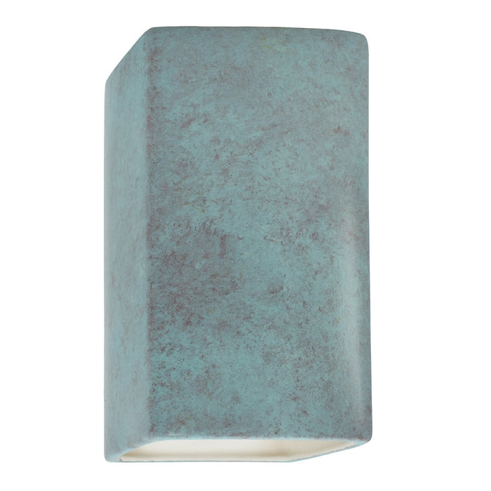Justice Designs - CER-5955-PATV-LED2-2000 - LED Wall Sconce - Ambiance - Verde Patina