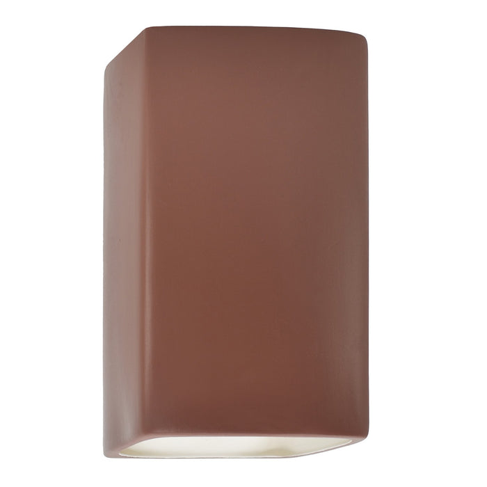 Justice Designs - CER-5955W-CLAY - LED Wall Sconce - Ambiance - Canyon Clay
