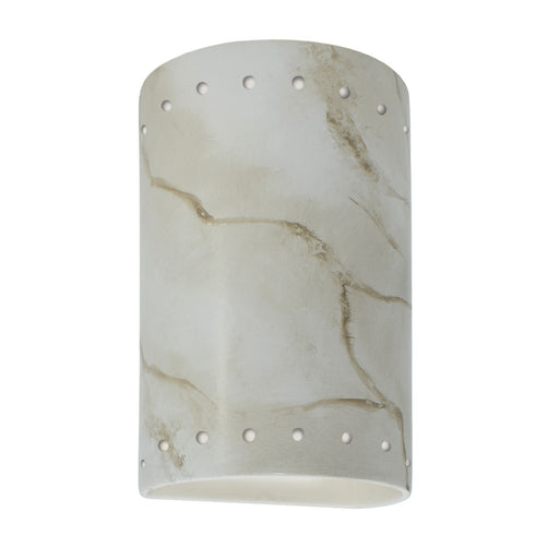 Justice Designs - CER-5990W-STOC - Wall Sconce - Ambiance - Carrara Marble