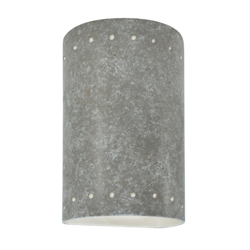 Justice Designs - CER-5990W-TRAM - Wall Sconce - Ambiance - Mocha Travertine