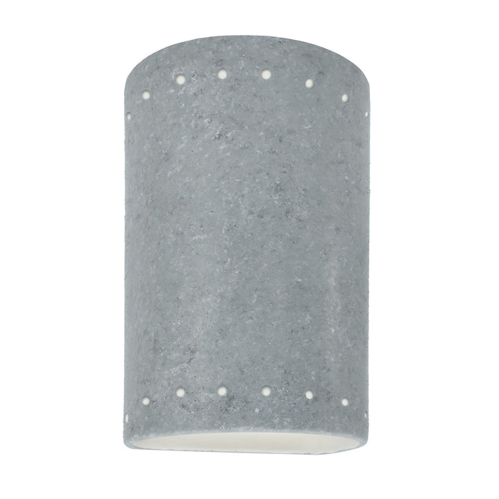 Justice Designs - CER-5995W-CONC - LED Wall Sconce - Ambiance - Concrete