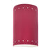 Justice Designs - CER-5995W-CRSE - LED Wall Sconce - Ambiance - Cerise