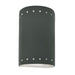 Justice Designs - CER-5995W-PWGN - LED Wall Sconce - Ambiance - Pewter Green