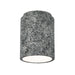 Justice Designs - CER-6100-GRAN - Flush-Mount - Radiance - Granite