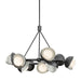 Hubbardton Forge - 131068-SKT-MULT-89-85-GG0711 - Nine Light Pendant - Brooklyn - Ink