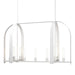 Hubbardton Forge - 131075-SKT-MULT-02-FD0462 - Nine Light Pendant - Triomphe - White