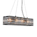 LNC - HA04111A - Four Light Island Pendant - Flat Black