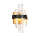 LNC - HA04964W - LED Wall Lamp - Flat Black/Brass