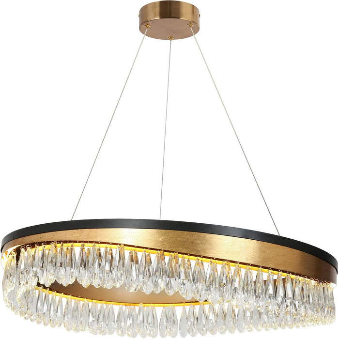 LNC - HA04965B - LED Chandelier - Brass