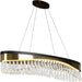 LNC - HA04965H - LED Island Pendant - Brass