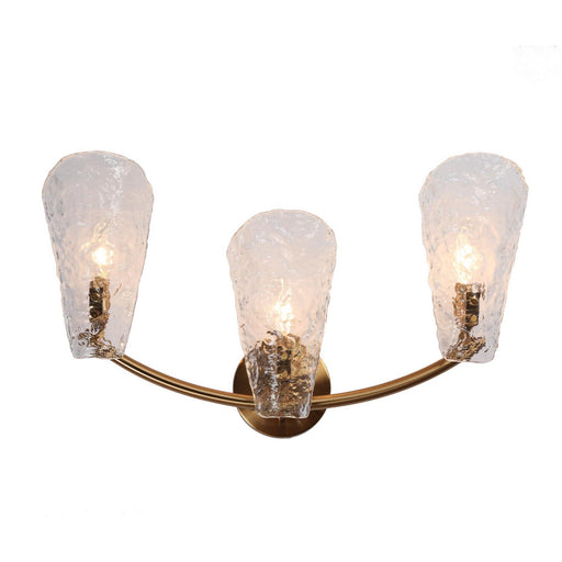 LNC - HA04969W3 - Three Light Wall Lamp - Brass