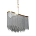 LNC - HA04995B - Four Light Chandelier - Brass