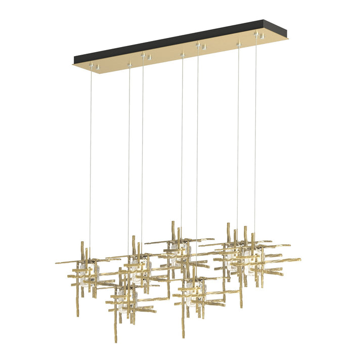 Hubbardton Forge - 131095-SKT-STND-86-II0728 - LED Pendant - Tura - Modern Brass