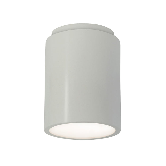 Justice Designs - CER-6100-MAT - Flush-Mount - Radiance - Matte White