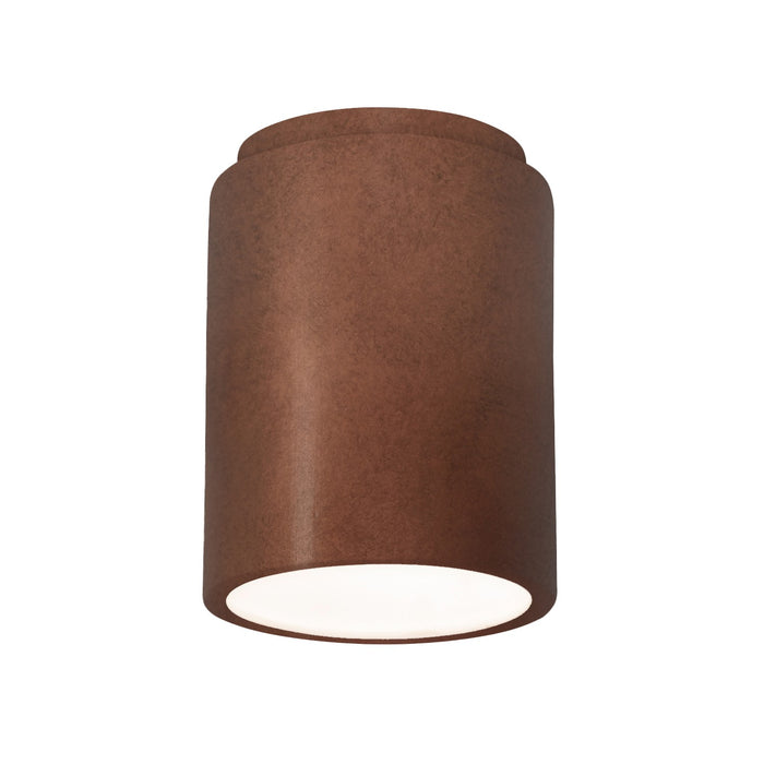 Justice Designs - CER-6100W-ANTC - Flush-Mount - Radiance - Antique Copper