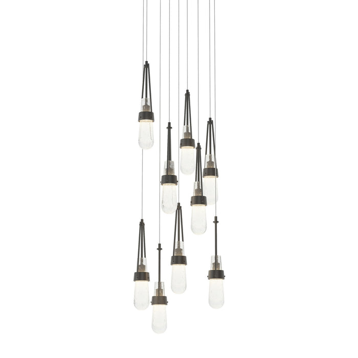 Hubbardton Forge - 131100-SKT-LONG-10-YG0434 - LED Pendant - Link - Black