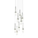 Hubbardton Forge - 131100-SKT-LONG-82-YJ0434 - LED Pendant - Link - Vintage Platinum