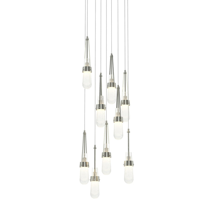 Hubbardton Forge - 131100-SKT-LONG-85-YG0434 - LED Pendant - Link - Sterling