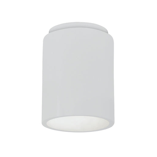 Justice Designs - CER-6100W-WHT-LED1-1000 - LED Flush-Mount - Radiance - Gloss White