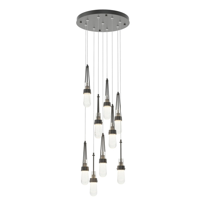 Hubbardton Forge - 131100-SKT-STND-10-YG0434 - LED Pendant - Link - Black