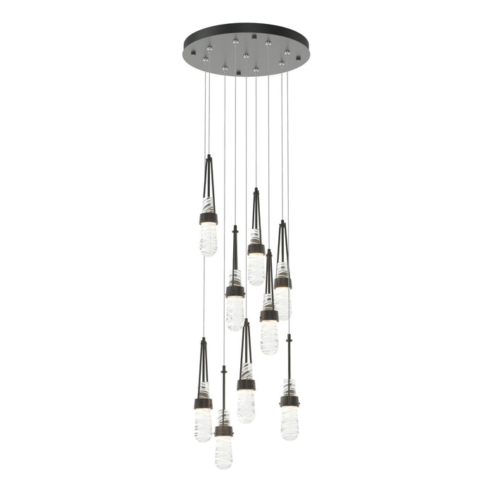 Hubbardton Forge - 131100-SKT-STND-10-YJ0434 - LED Pendant - Link - Black