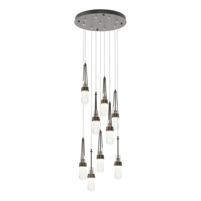 Hubbardton Forge - 131100-SKT-STND-14-YG0434 - LED Pendant - Link - Oil Rubbed Bronze