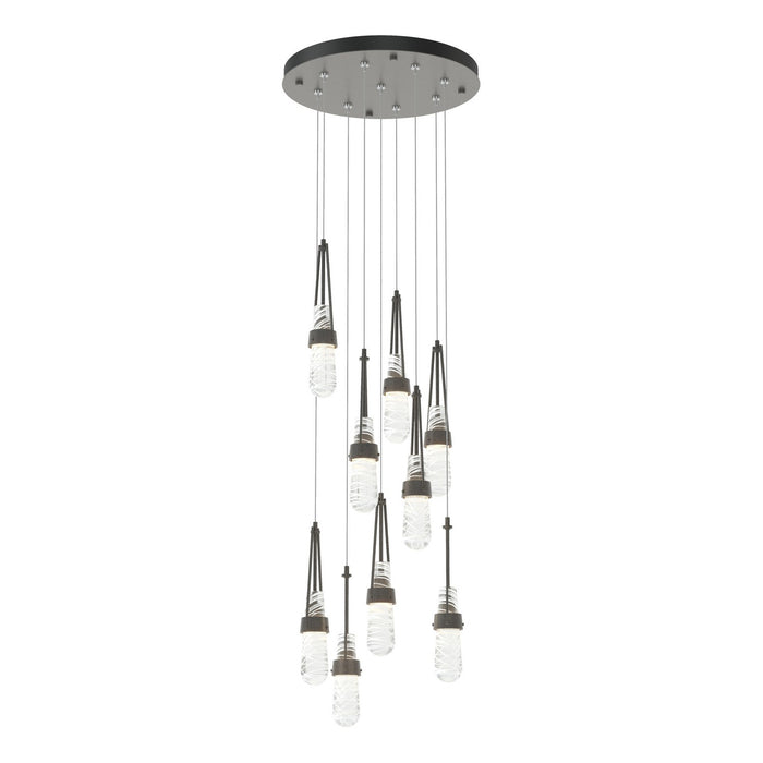 Hubbardton Forge - 131100-SKT-STND-20-YJ0434 - LED Pendant - Link - Natural Iron