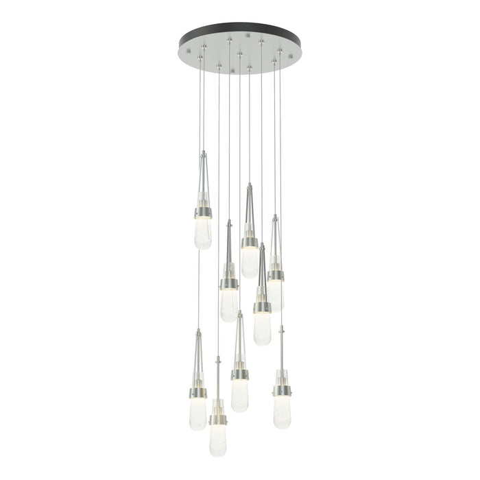 Hubbardton Forge - 131100-SKT-STND-82-YG0434 - LED Pendant - Link - Vintage Platinum