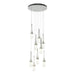 Hubbardton Forge - 131100-SKT-STND-82-YG0434 - LED Pendant - Link - Vintage Platinum